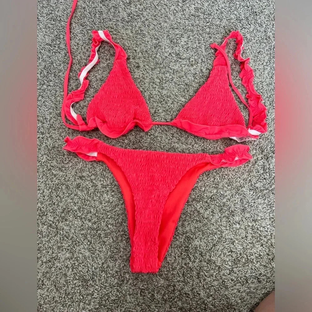 Fashion Nova Red Bikini Set